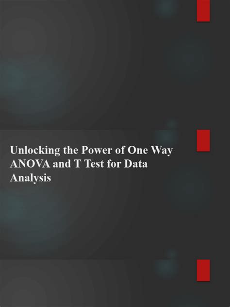 1. Pro's Guide To Mse: Unlocking Excel's Anova Power