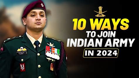 10 Best Ways To Join Indian Army In 2024 Youtube