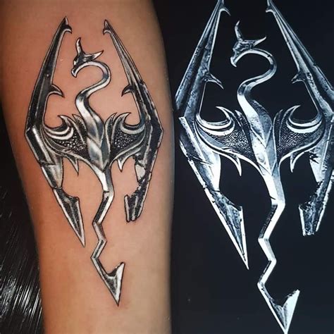 101 Amazing Skyrim Tattoo Ideas That Will Blow Your Mind Outsons