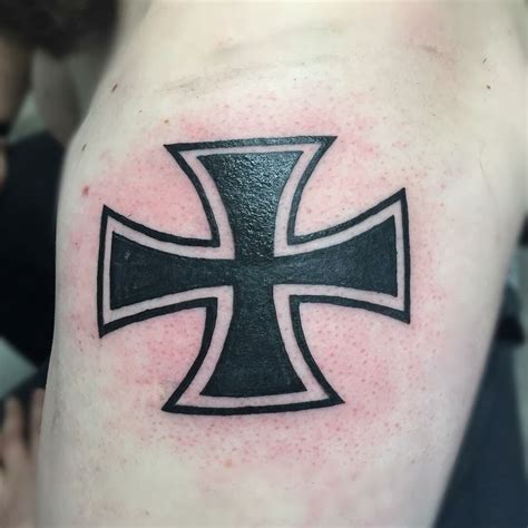 12 Best Iron Cross Tattoos Images On Pinterest Cross Tattoos