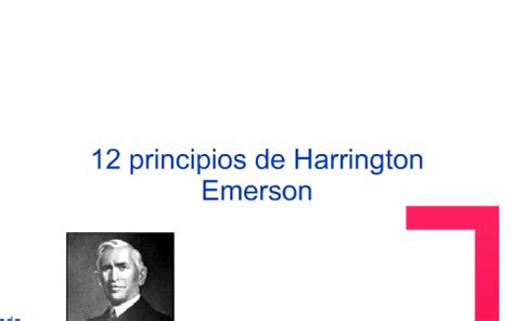 12 Principios De Harrington Emerson By Claudia Garcia On Prezi