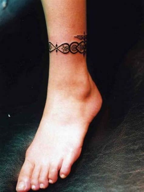 150 Meaningful Small Ankle Tattoos Ultimate Guide 2020