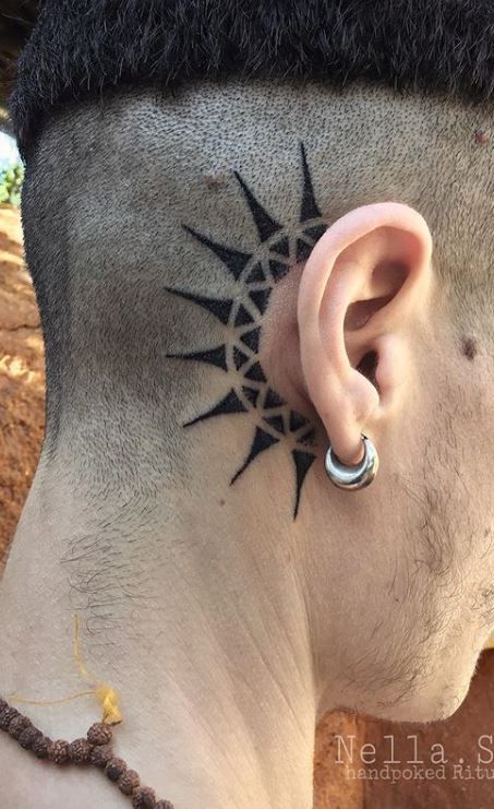 185 Trendy Behind The Ear Tattoos And Ideas Tattoo Me Now