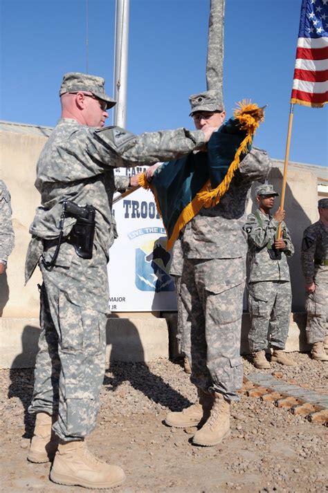 1St Armored Division Special Troops Battalion Transfer Of Authority