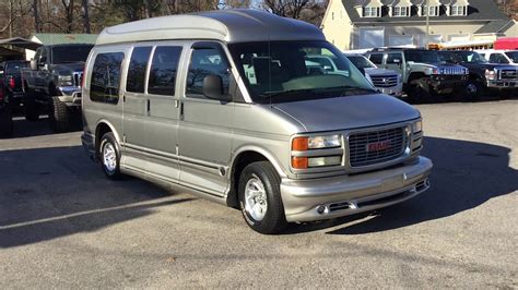 2001 Gmc Savana Cargo 1500 Explorer Limited High Top Custom Conversion