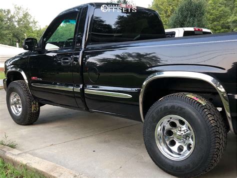 2002 Gmc Sierra 1500 With 16X10 38 Alloy Ion 171 And 285 75R16 Federal