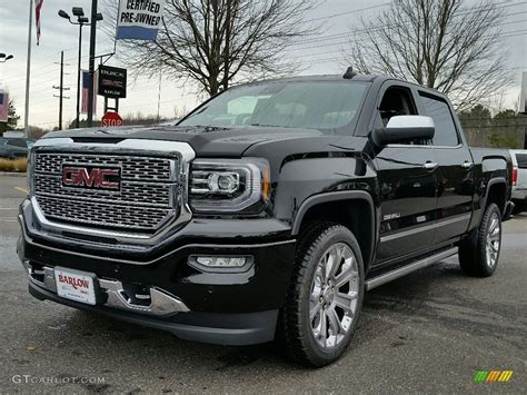 2017 Onyx Black Gmc Sierra 1500 Denali Crew Cab 4Wd 117459533