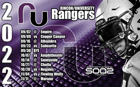 2022 Southern Arizona High School Football Schedules Rincon