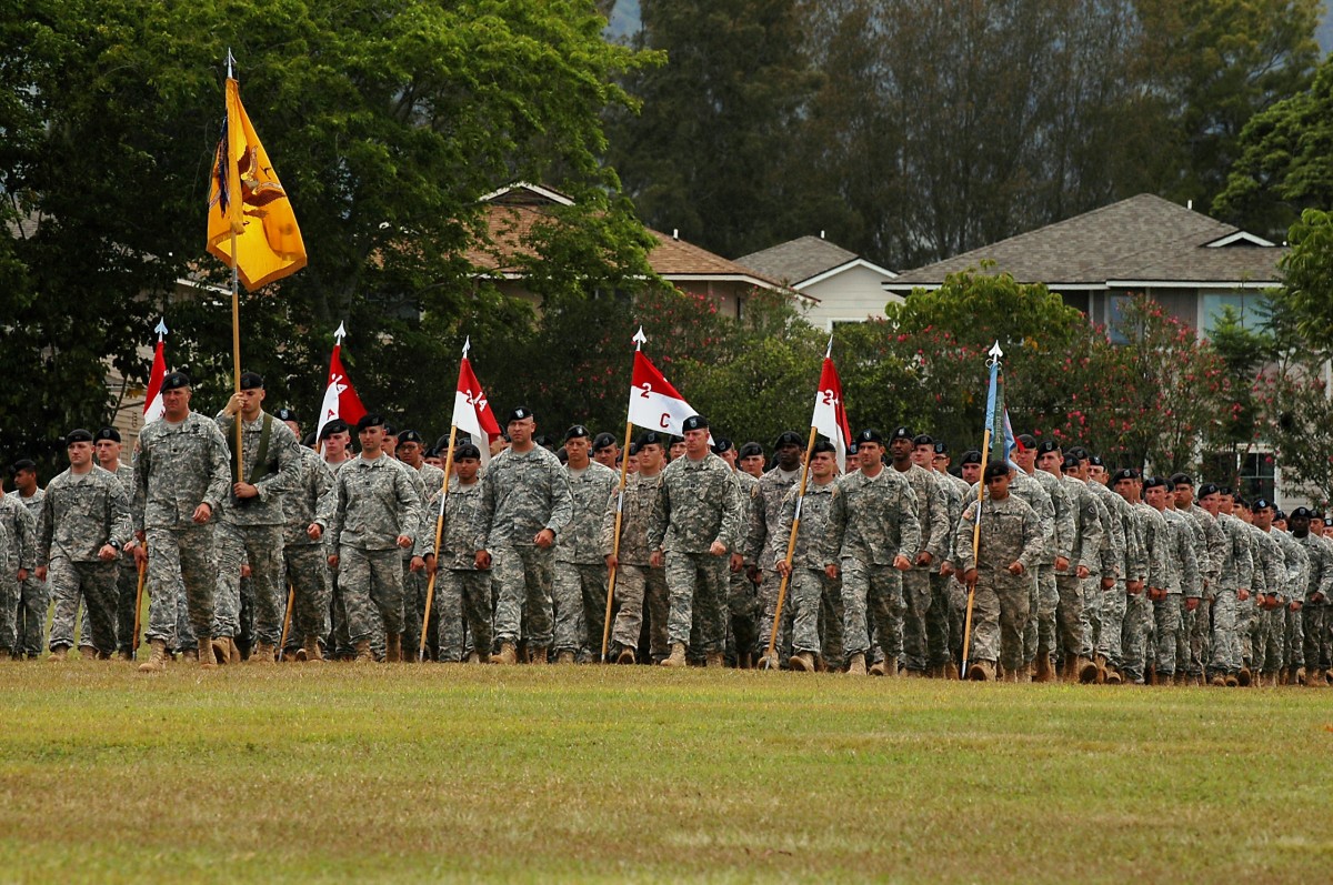 2Nd Brigade Combat Team 25Th Infantry Division Deployment Ceremony