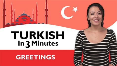 3 How To Do Greetings In Turkish Youtube