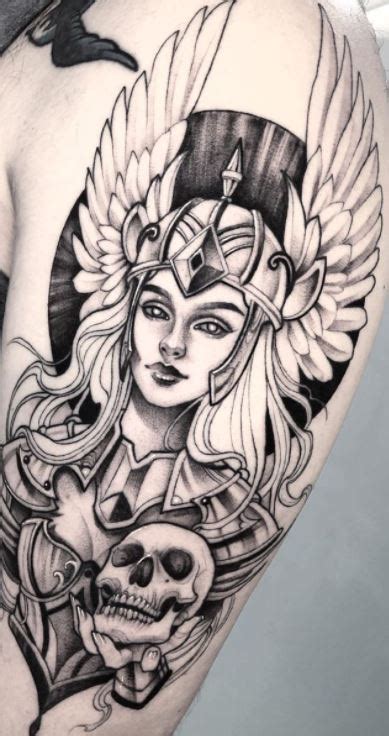 35 Amazing Valkyrie Tattoos That You Must See Tattoo Me Now