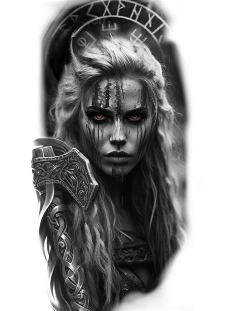 35 Amazing Valkyrie Tattoos That You Must See