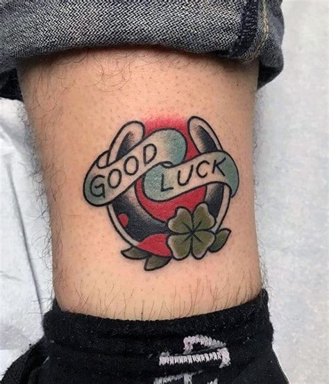 40 Good Luck Tattoos For Men Lucky Design Ideas