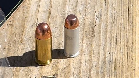 45 Acp Vs 10Mm Comparison Youtube