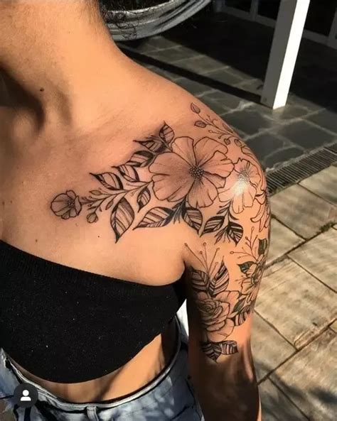 50 Shoulder Tattoo For Woman Artofit