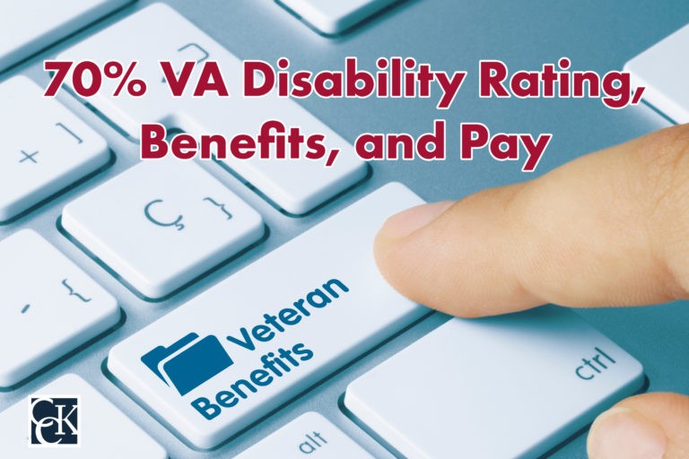 70% Va Disability Rating, Benefits, And Pay | Cck Law