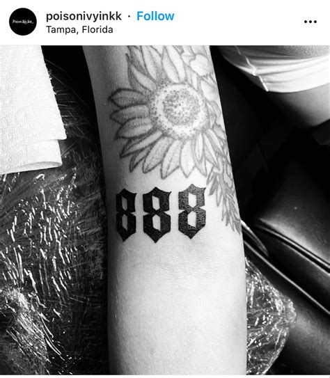 888 Tattoo Designs