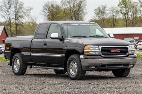 8K Mile 2002 Gmc Sierra 1500 Slt Extended Cab Z71 4X4 For Sale On Bat