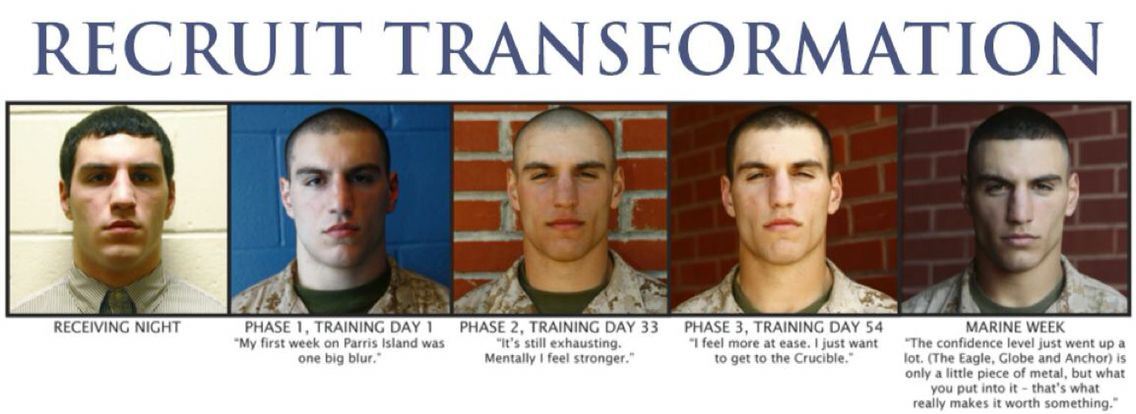 9 Before And After Marine Boot Camp Ideas Joklasznau