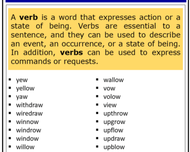 900 Verbs That End With E Complete List Engdic