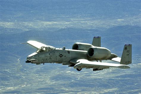 A 10 Bomber Jet Fighter Bomb Military Airplane Plane