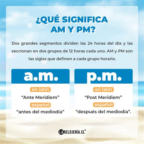 A.m Y P.m Que Significa