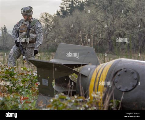 A Soldier With 3Rd Ordnance Battalion Explosive Ordinance Disposal