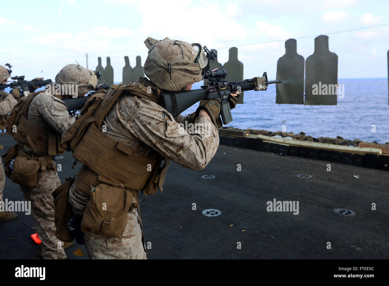 A Squad Leader With Battalion Landing Team 1St Battalion 5Th Marine