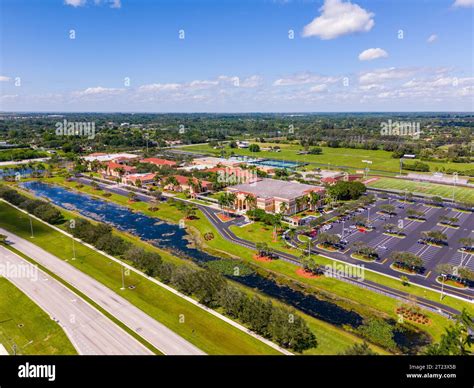 Aerial Drone Photo Tour Of Pines Charter School Pembroke Pines Florida