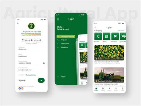 Agricultural App Ui Ux Design By Istiak Ahmed On Dribbble