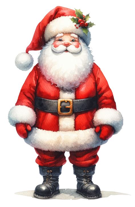 Ai Generated Santa Claus Isolated 34798896 Png