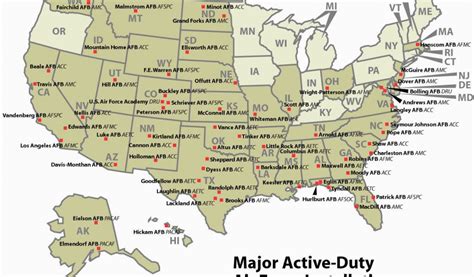 Air Force Bases In Europe Map Secretmuseum