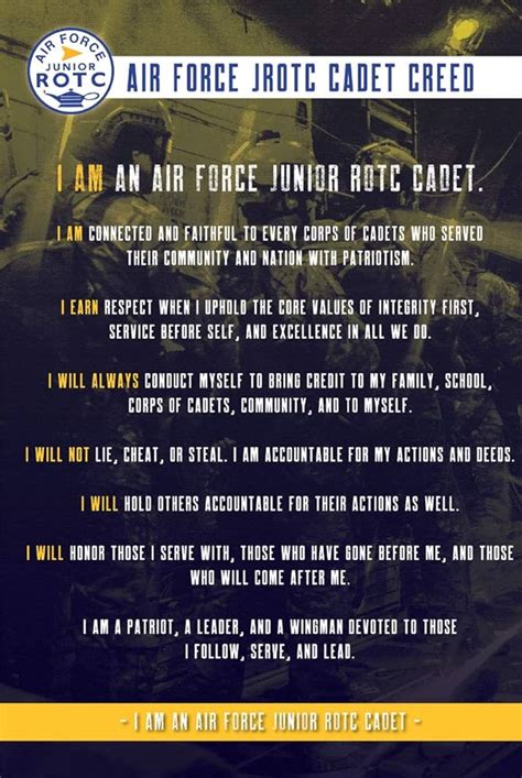 Air Force Core Values Poster Canoeracing Org Uk