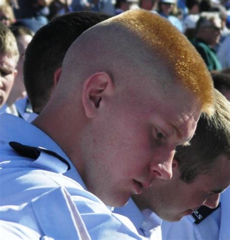 Air Force Men Before After Hair