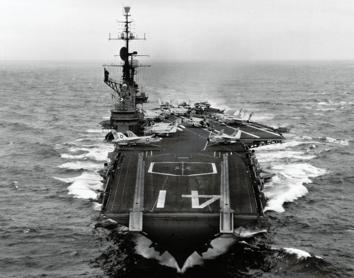 Aircraft Carriers At Midway