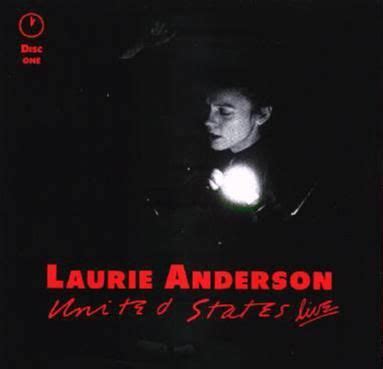 Album United States I Iv Laurie Anderson Homepage Of The Brave