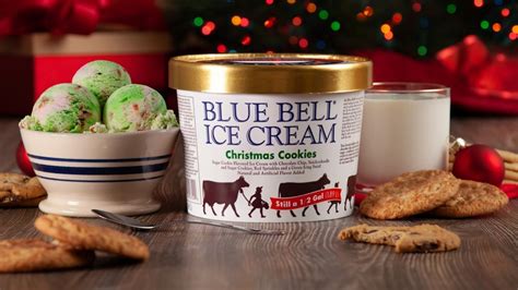 Aldi Just Teased Blue Bell Amp 39 S Christmas Cookie Ice Cream