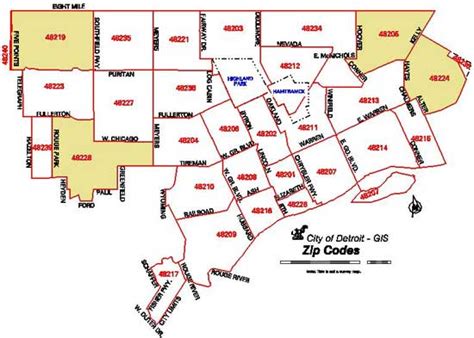 All Zip Codes In Detroit Michigan What Is My Zip Code