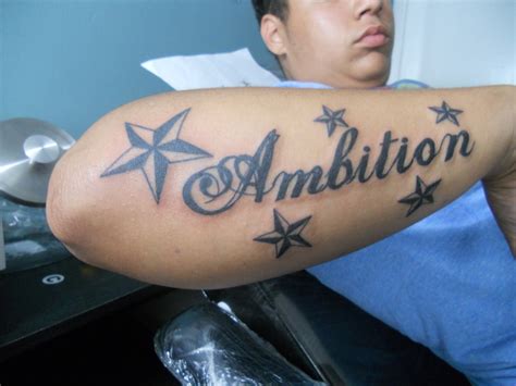 Ambition Tattoo Quotes Quotesgram