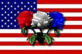 American Flag With Flowers Veterans Day Myniceprofile Com