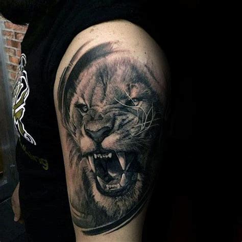 Animal Sketches Realistic Arm Tattoo