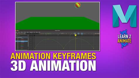 Animating Keyframes In Autodesk Maya 2022 Beginner Tutorial Youtube