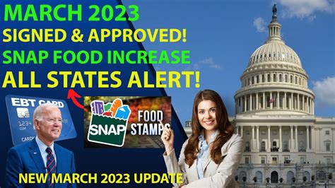 Approved Snap 2023 Increase All States Food Stamp Announcement Ebt