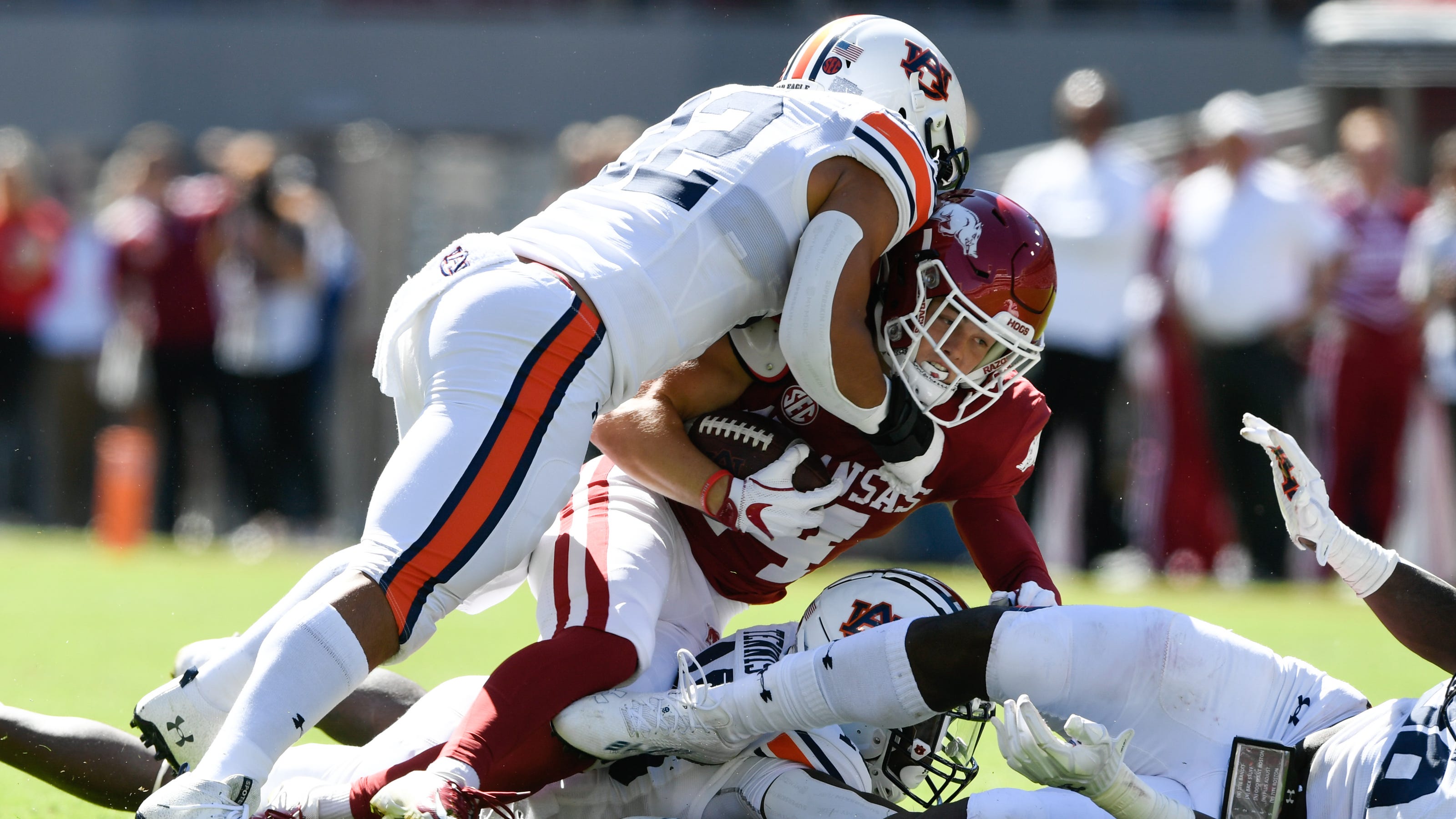 Arkansas Vs Auburn Football 2024 Joyan Courtnay