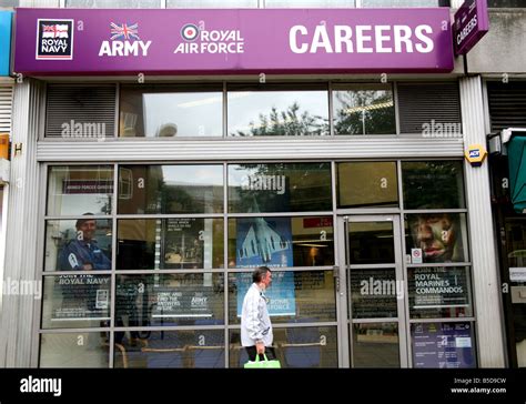 Armed Forces Careers Office In Peterborough Stock Photo Alamy