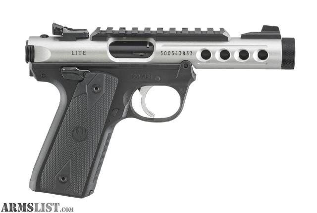 Armslist For Sale New Ruger Mark Iv 22 45 Lite Silver 10 1Rnd 22Lr