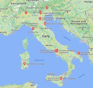 Army Bases In Italy