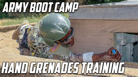 Army Bct Hand Grenades Training Bravo 1 40 Youtube