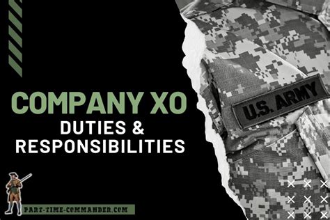 Army Company Xo Duties Responsibilities What They Do Citizen