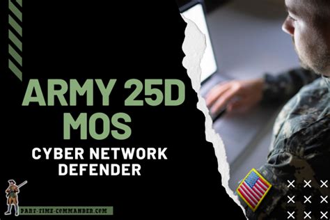 Army Cyber Network Defender Mos 25D 2023 Career Details